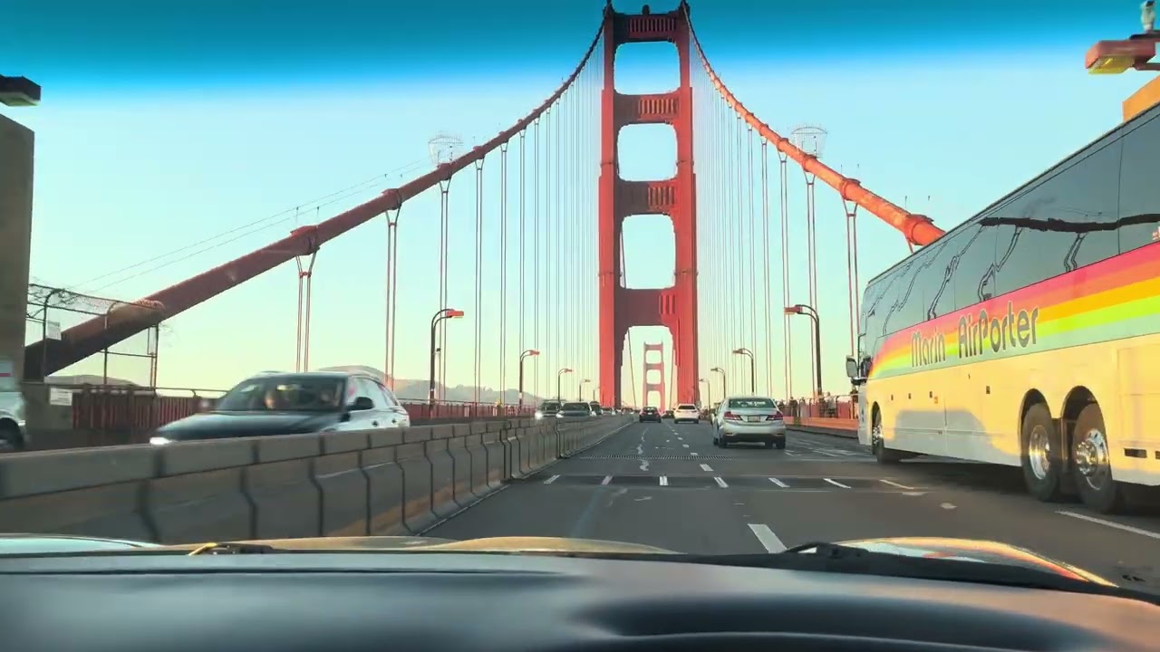 I’m Driving The C5 Corvette Across The Golden Gate Bridge@HappyShortLunch 