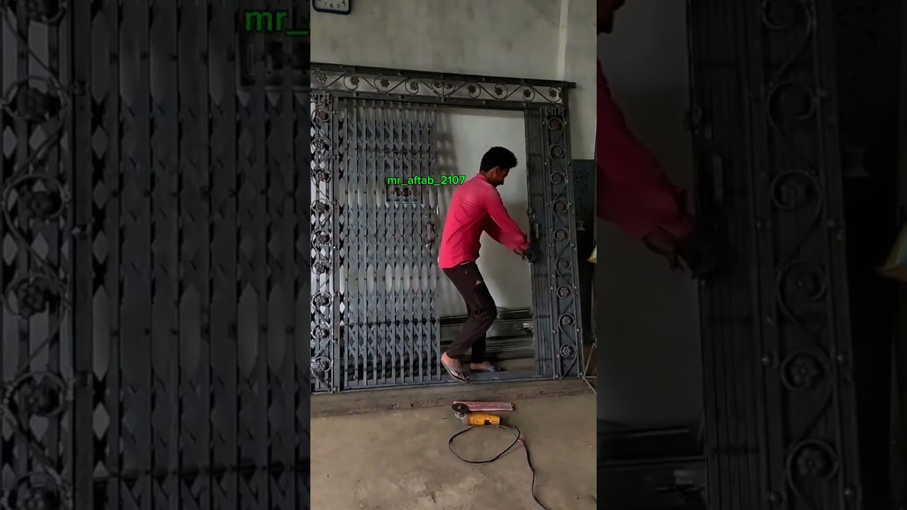 Channel gate design like ❤️#channelgate #weldingart #newgatedesign #gate #simplegate #shots