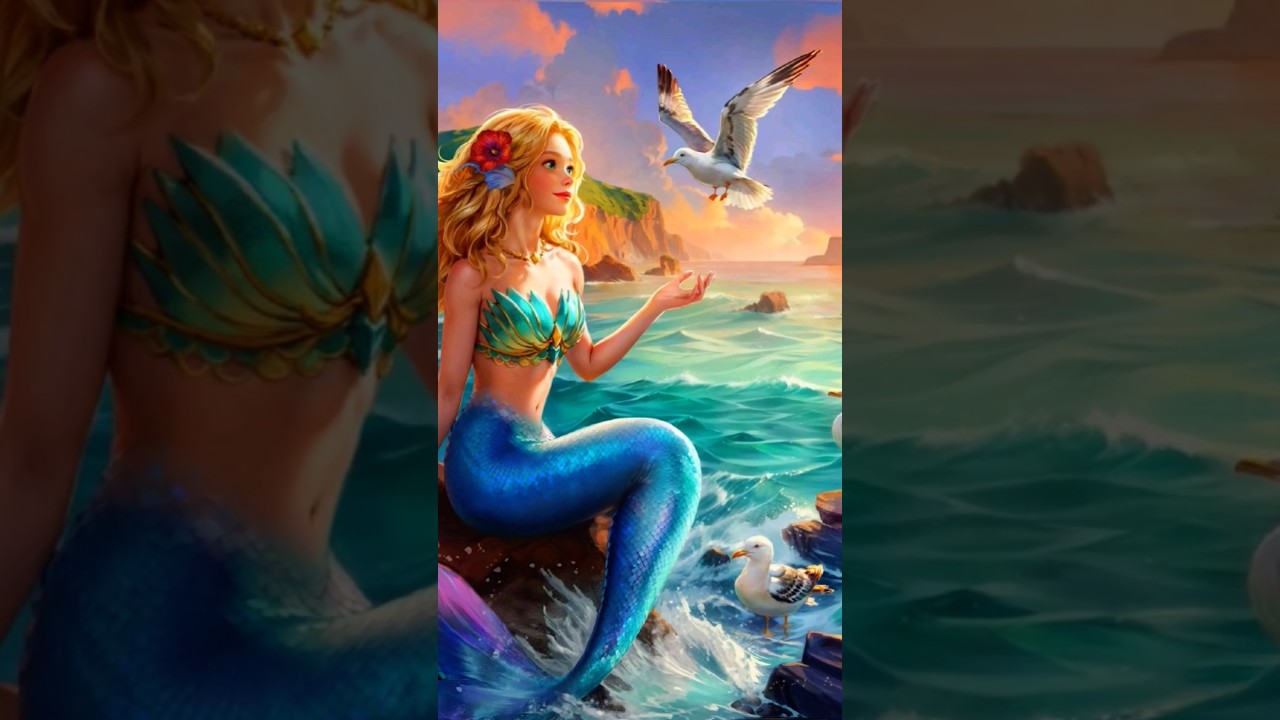 easy drawing/colouring page/little mermaid/Ariel