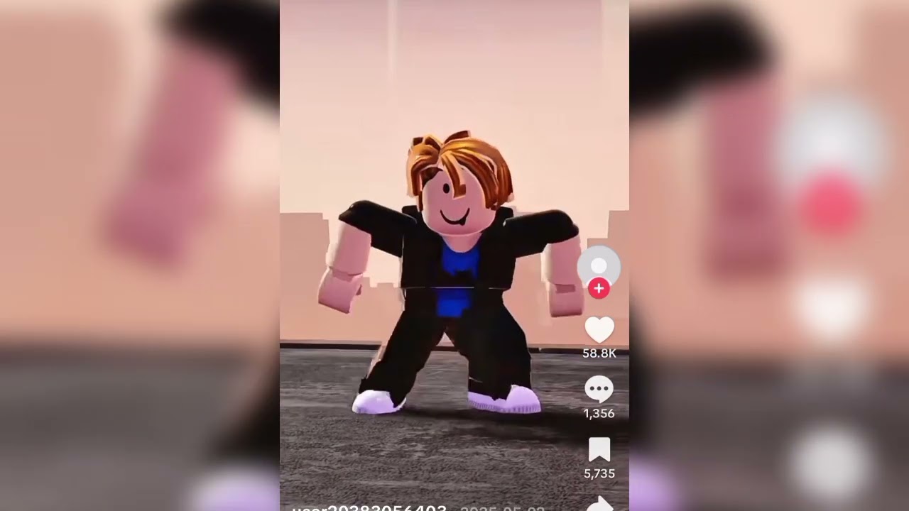 Cut bacon trend dance and funny #roblox#bacon#trend#cute
