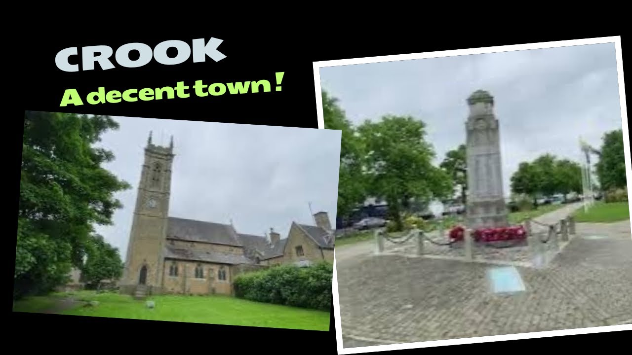 CROOK. A tidy and affordable little market town #durham #england #uk #walking #explore #northeast