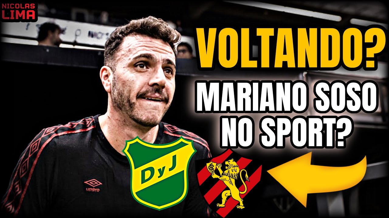 💣🚨URGENTE - MARIANO SOSO NO SPORT?