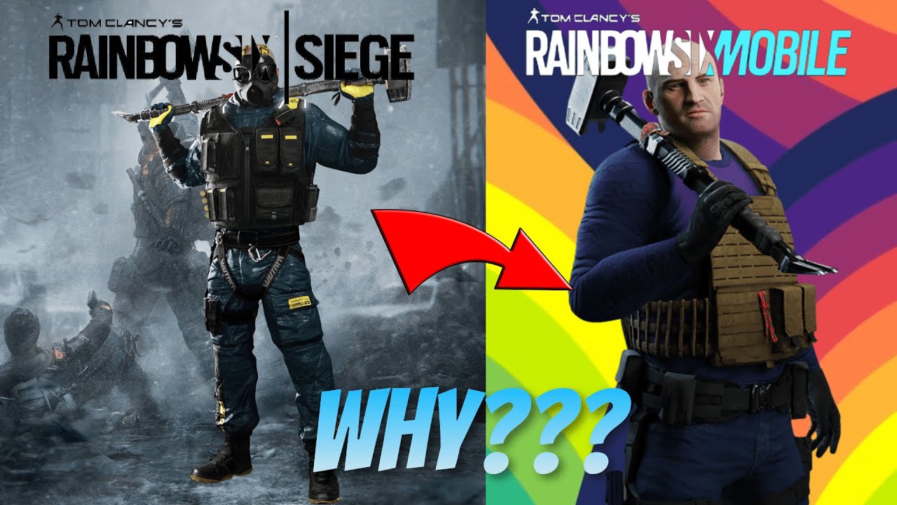 Why Do Rainbow Six Mobile Operators look so...