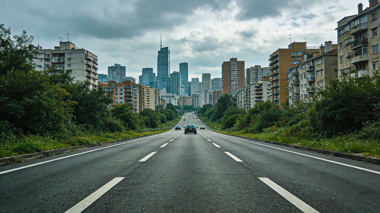 Hidden Side of Chengdu: 4K Drive Through Green Fields and New Towns in Xindu