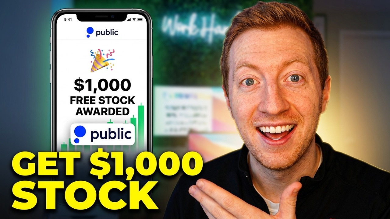 Public App Sign Up Guide + How to Get $1,000 Free Stock
