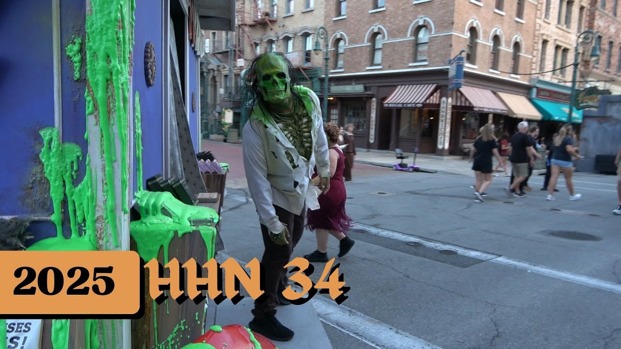 Scarezones (Halloween Horror Nights 34, Night 6) // September 14th, 2025
