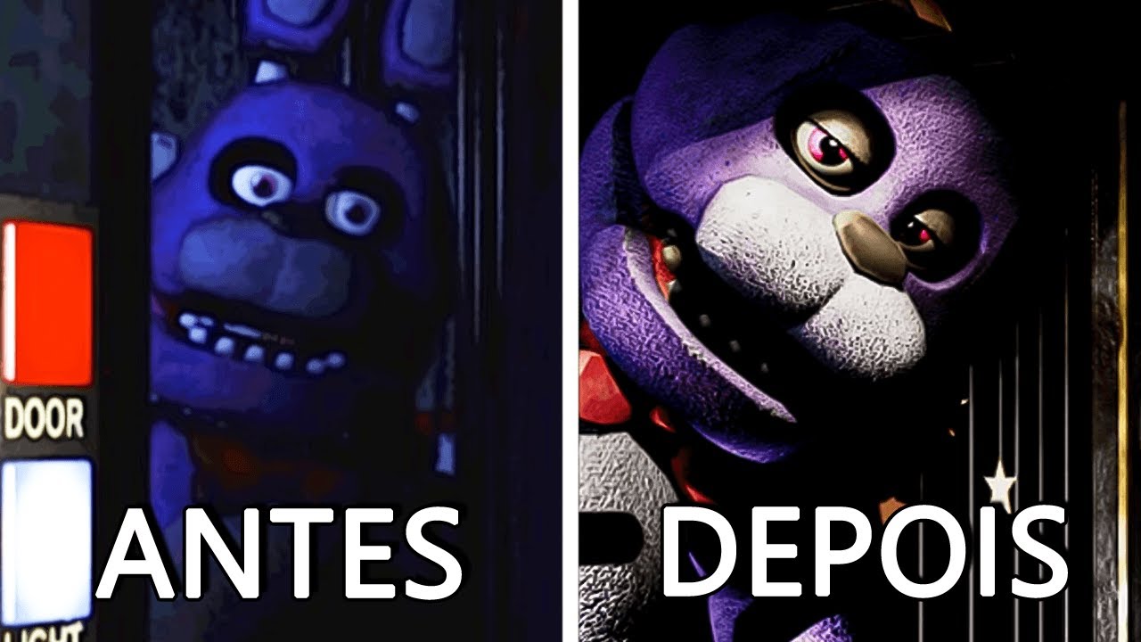 O REMAKE de FNAF está MUITO mais PERTURBADOR que o ORIGINAL ..