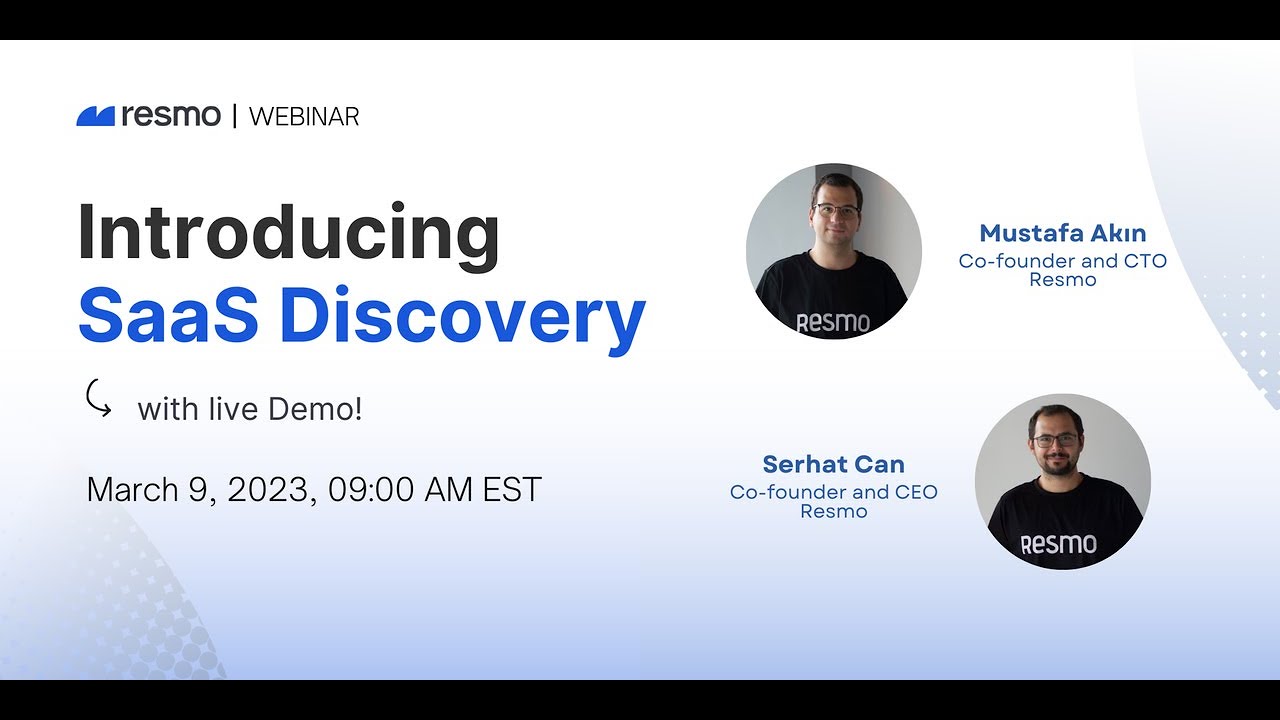 What is SaaS Discovery in Resmo?