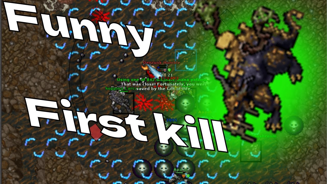 I can&rsquo;t believe this happened on my first Ichgahal boss kill | Funny boss kill in Tibia
