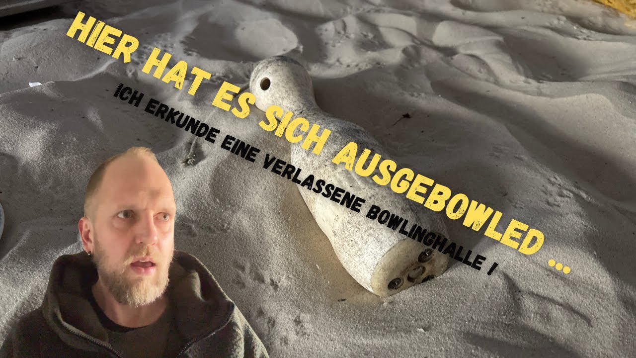 Pleite gegangen...hier bowled keiner mehr ! Ich erkunde eine verlassene Bowlinghalle!