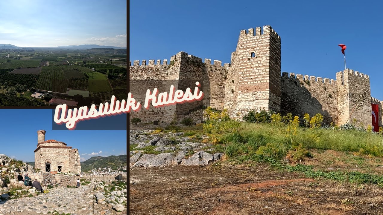 Ayasuluk Kalesi | Ayasuluk Castle | Walking Tour | 4K | Selçuk | İzmir