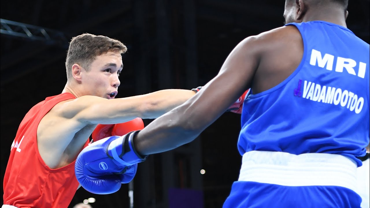 Ioan Croft (WAL) vs. Jean Jordy Vadamootoo (MRI) Commonwealth Games 2022 (67kg)