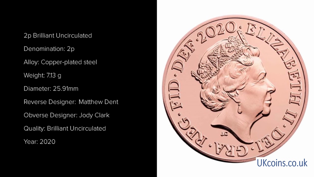 2020 United Kingdom Brilliant Uncirculated Definitive Coin Set