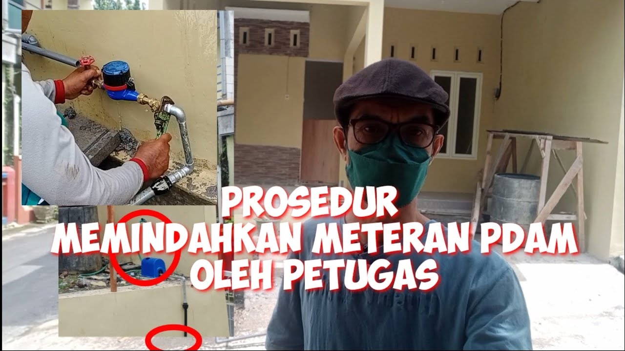 Prosedur Memindahkan Meteran PDAM oleh Petugas