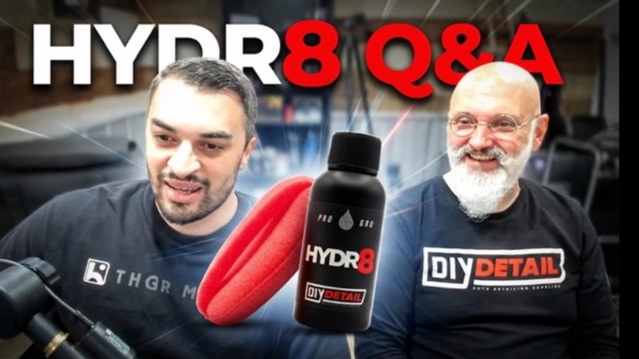 DIY Detail Hydr8 & T3 Coatings Q&A w/ Yvan Lacroix & The House of Rags!