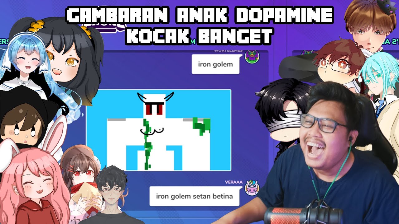 Gambaran Anak DOPAMINE Lucu Banget !! BIKIN NGAKAKKKK SAMPAI NANGIS..