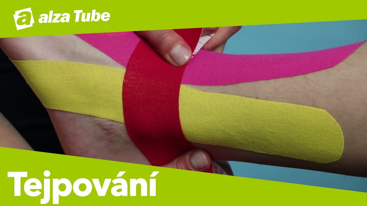 Kinesiotaping: Tejpování kotníku pro zpevnění | Alza Tube