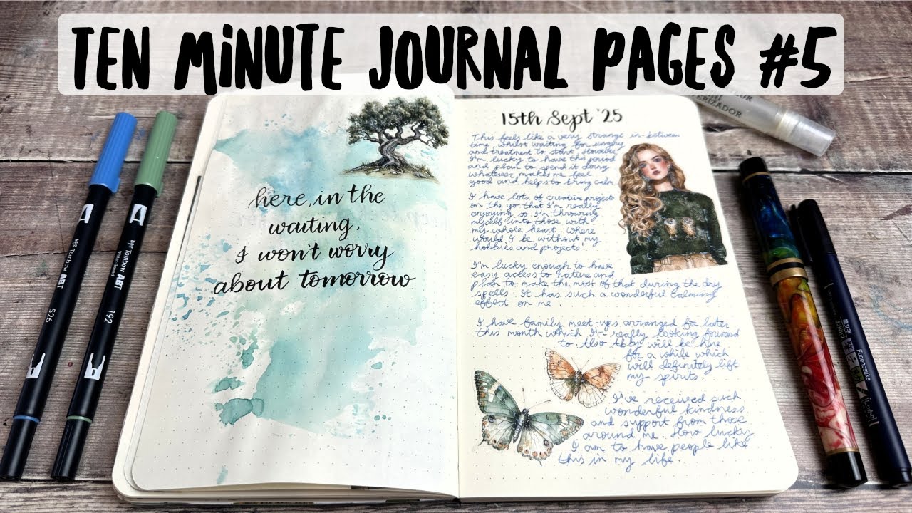 Life/Health Update & Ten Minute Journal Pages #5
