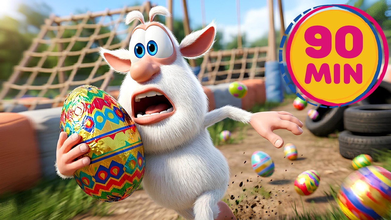 Буба - Большая пасхальная гонка 🥚 Мультфильм для детей