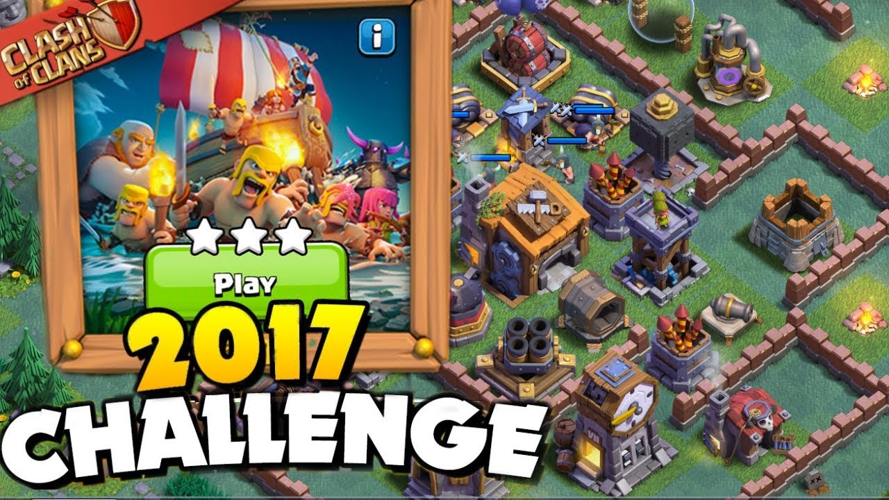 How To 3 Star The 2017 Challenge In Clash of Clans | Easy Tutorial