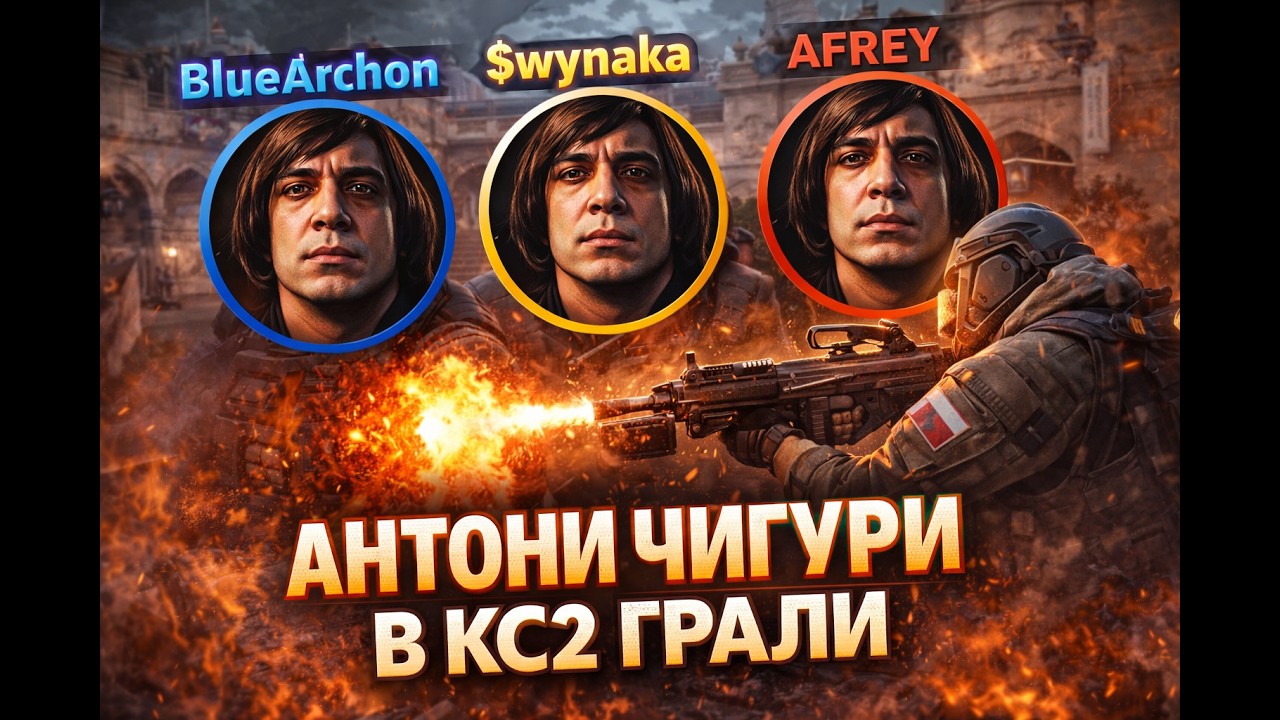 Як Антони Чигури в Counter-Strike 2 грали