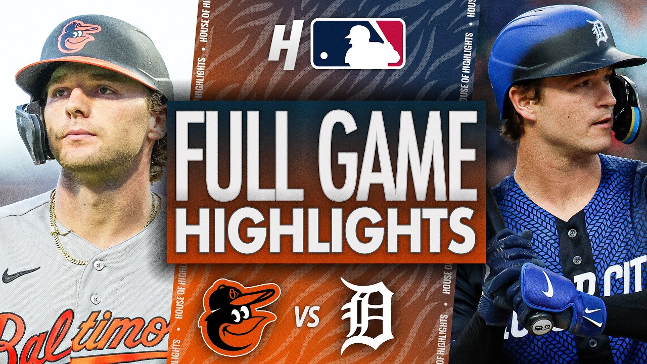 Baltimore Orioles против Detroit Tigers &mdash; ЛУЧШИЕ МОМЕНТЫ МАТЧА 🔥 27 июля 2026 г. Сезон MLB