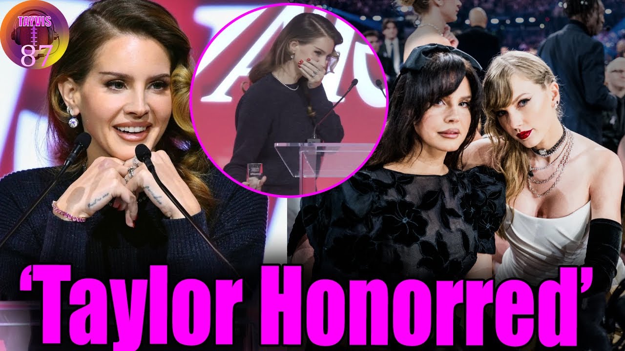 Lana Del Rey HONORS Taylor Swift & Jack Antonoff during her speech at Variety Hitmakers