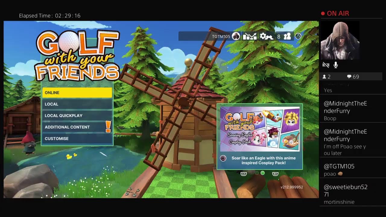 Golf With Your Friends | LIVE! - Golfing with Francine!