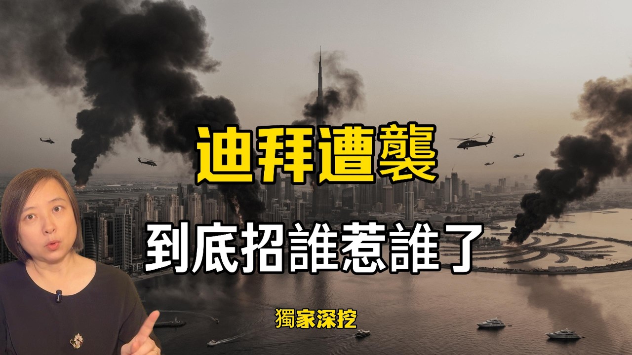 迪拜：招誰惹誰了！為何頻遭伊朗攻擊｜世界的銷金窟，會從此一蹶不振嗎？｜迪拜｜帆船酒店｜棕櫚島｜克里克港大廈｜迪拜机场｜伊朗｜美国｜以色列｜马克图姆