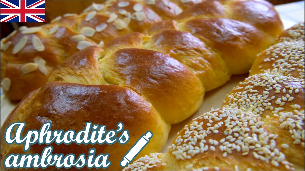 Fluffy & Aromatic Tsoureki Bread with Olive Oil