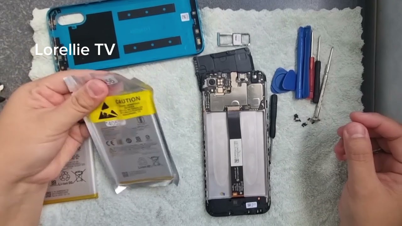 Redmi 9a Battery Replacement #redmi9a  #battery #batteryreplacement #howtochangebattery @lorellietv