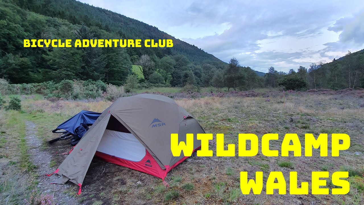 Wildcamp in Wales with the Bicycle Adventure Club