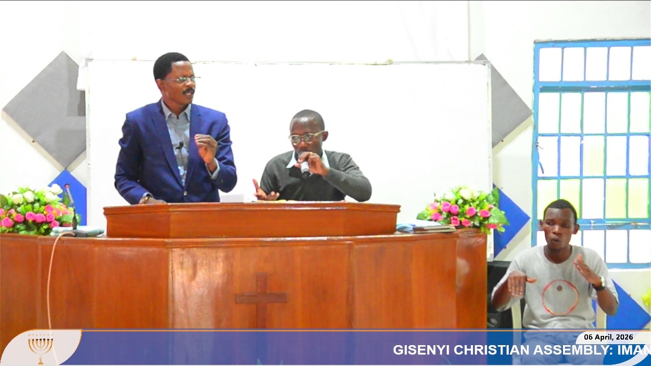 Gisenyi Christian Assembly - 06 April , 2026 - Brother KIJANA Jeremiah from Zambia