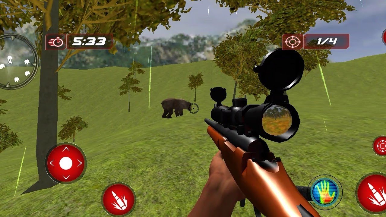 Wild assassin animal hunter: Sniper hunting games #1 - Android Gameplay | Animal Hunting Games