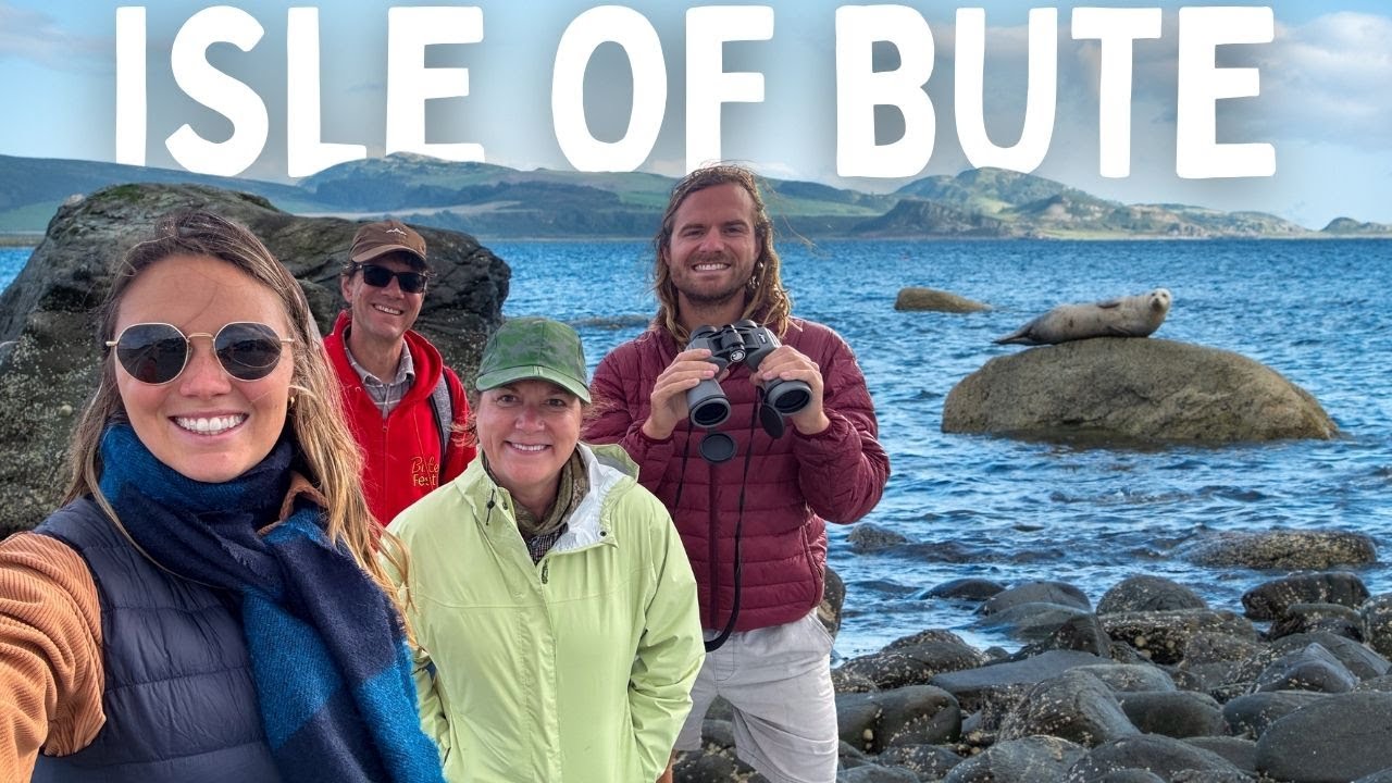 Falling in love with the Isle of Bute, Scotland  (plus a raft race)