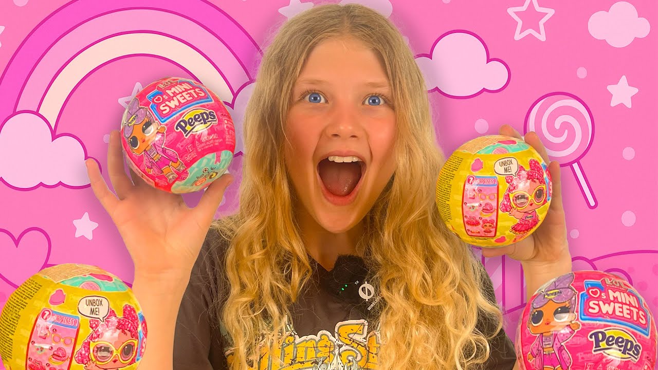 🎁🍬 Öppnar LOL Surprise Mini Sweets – Storasystrar & Lillasystrar Color Change! 😍✨
