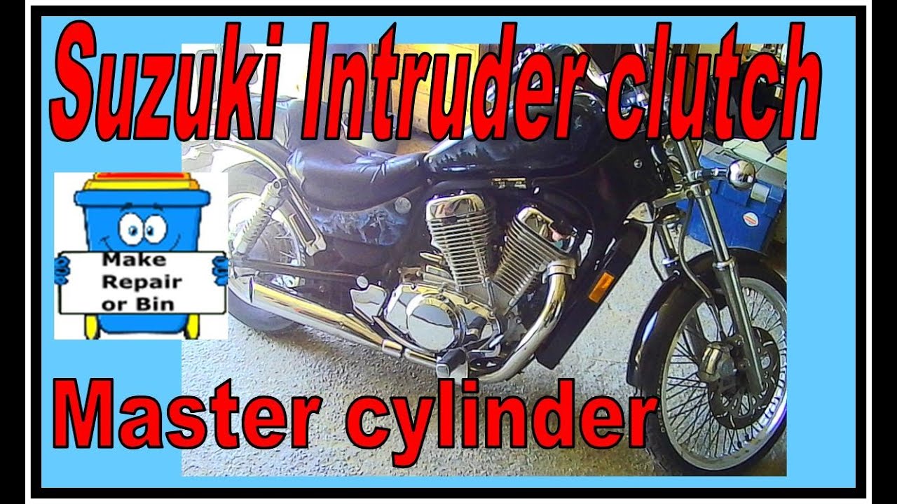 Suzuki Intruder clutch Master cylinder change.FAIL