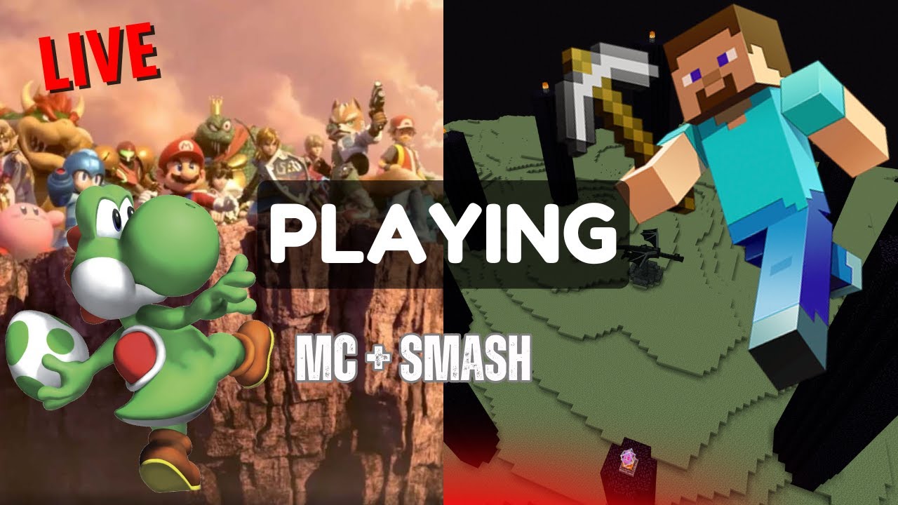Playing Smash, MCSR, and SMP 🔴