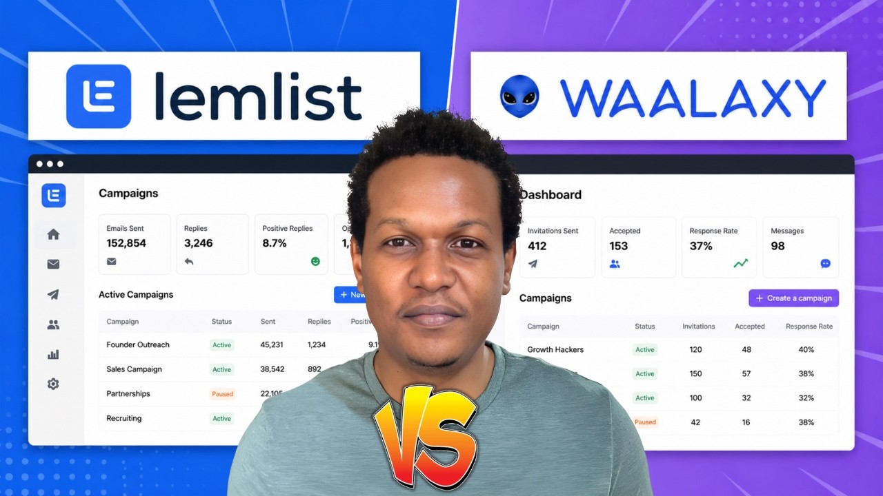 Lemlist vs Waalaxy (2026): Which One ACTUALLY Gets Replies?