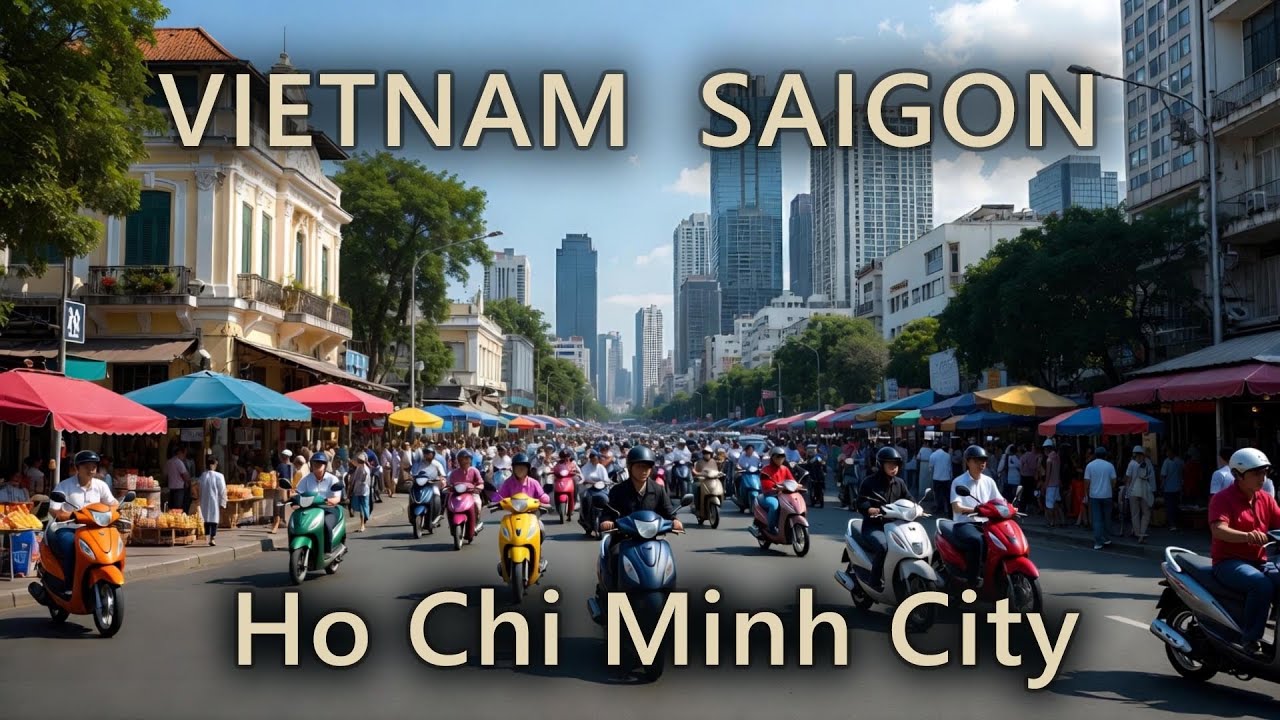 Vietnam Saigon Highlights 🇻🇳 Markets, Landmarks & Street Life | Gate 1 Travel  Day 7