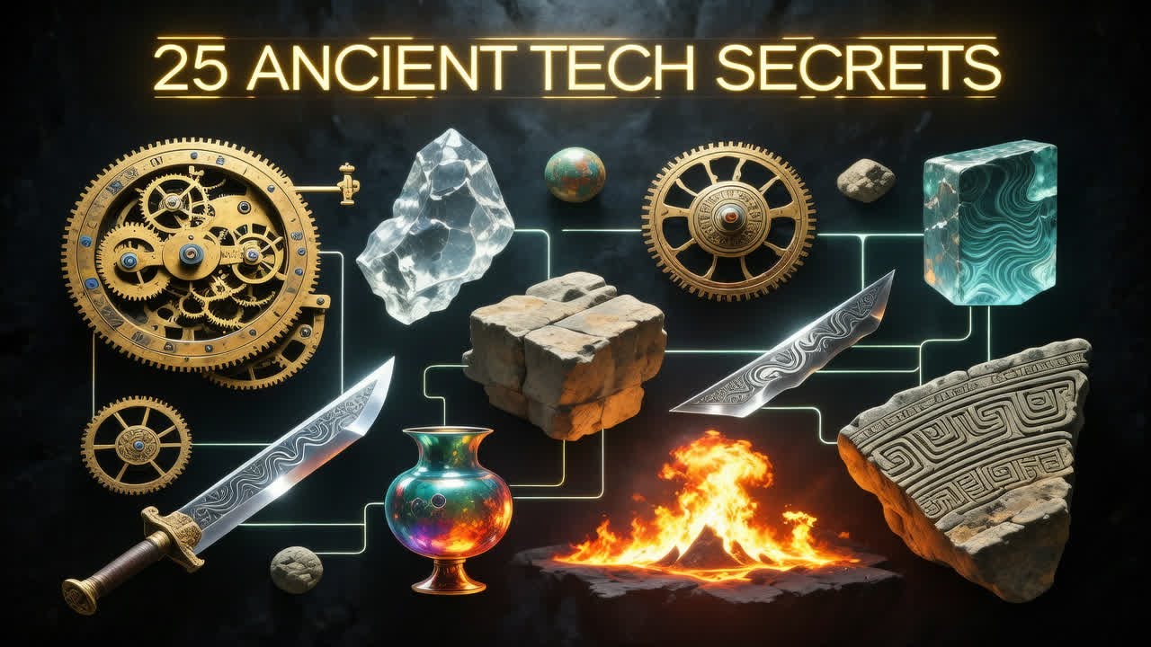 25 Baffling Ancient Technologies - Experts Still Can't Recreate Today