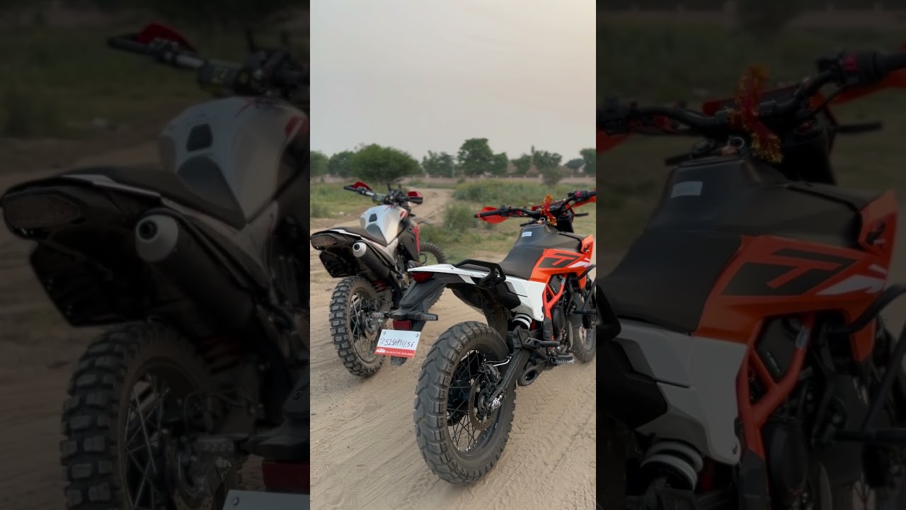 Xpulse210 vs ktm enduro r #xpulse210 #ktm390enduror#homepage #explorepage #offroad #motocrossbikes