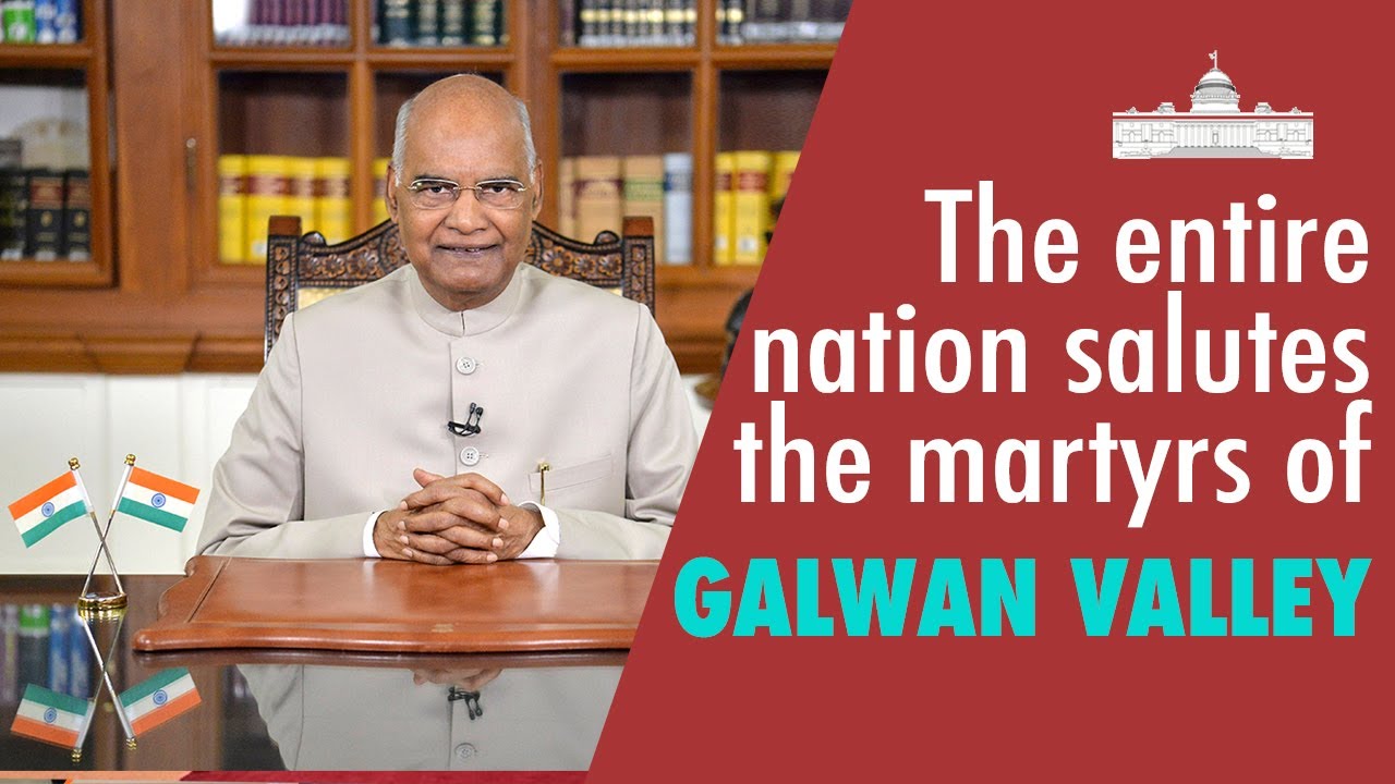 The entire nation salutes the martyrs of Galwan Valley