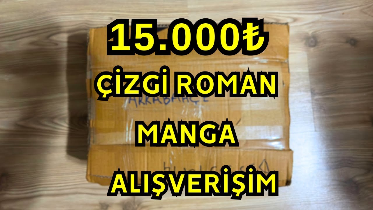 15.000TL’LİK ÇİZGİ ROMAN ALIŞVERİŞİ ÇİZGİ ROMAN SİPARİŞİ YENİ SETLER  #çizgiroman