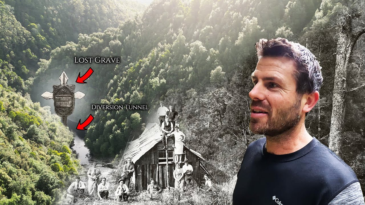 Rediscovered Abandoned Gold & Osmiridium mine in Tasmania's remote Savage River!!