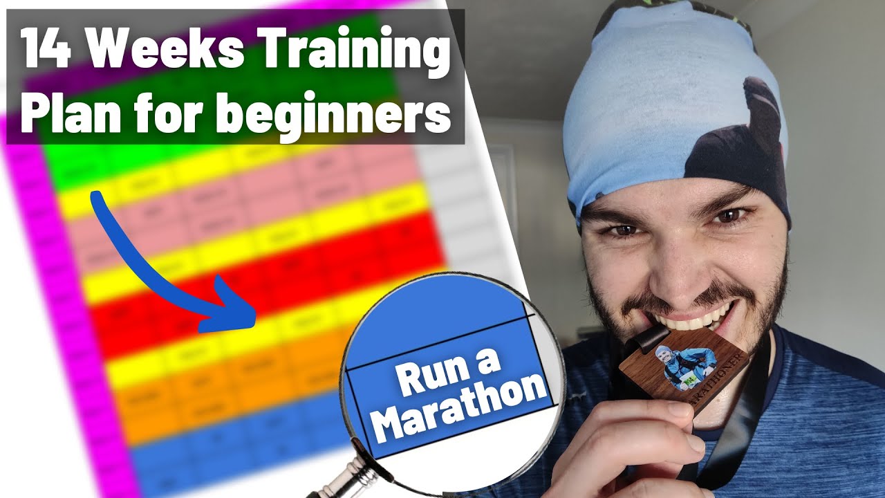FIRST MARATHON PLAN | 14 Weeks Plan for Beginners | FULLY EXPLAINED week by week in details