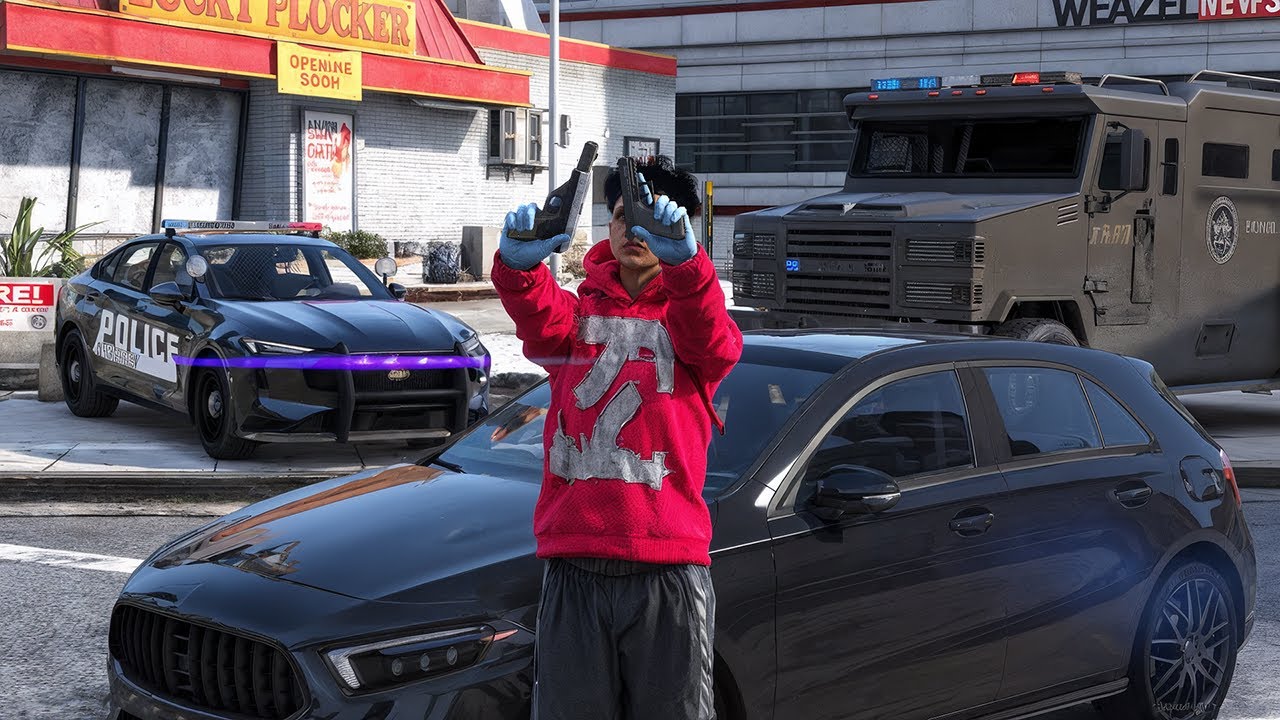 Going to WAR with LSPD in GTA 5 RP..