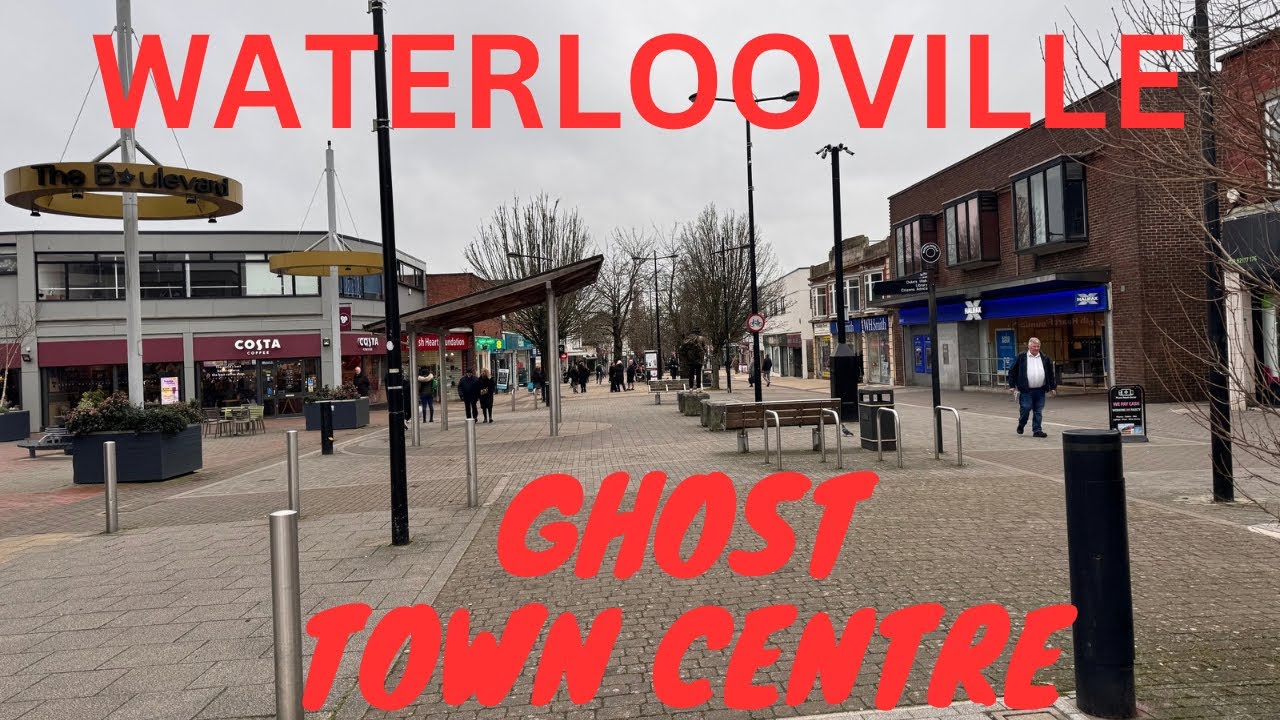 Exploring the SHOCKINGLY DESERTED GHOST HIGH STREET of Waterlooville| Demise of beloved town centre