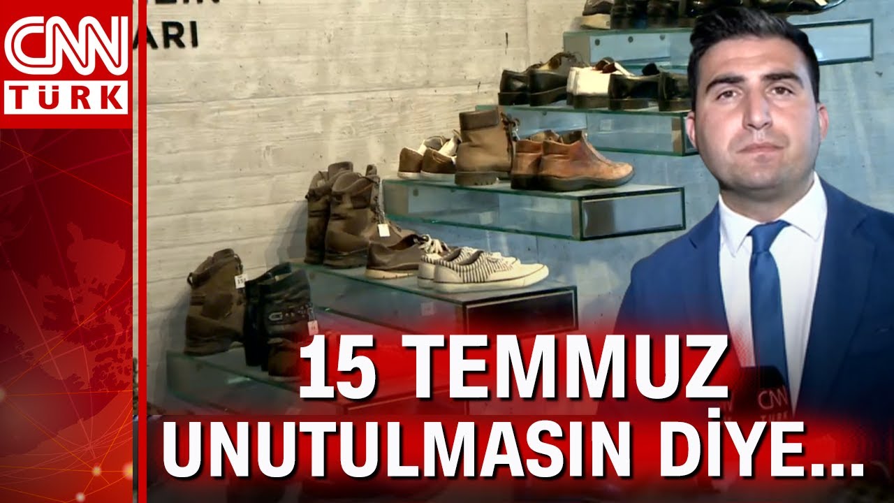 15 Temmuz gecesi unutulmasın diye Hafıza Müzesi'nde şehit ve gazilerin eşyaları sergileniyor