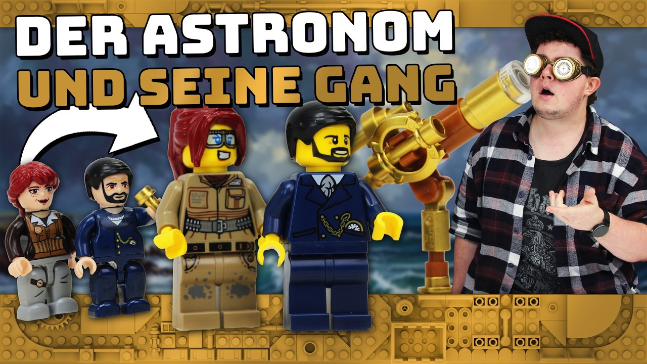 Ich hasse die BlueBrixx Figuren... Machen wir sie BESSER! 💁🏻&zwj;♂️ | BB Special: Der Astronom (108006)